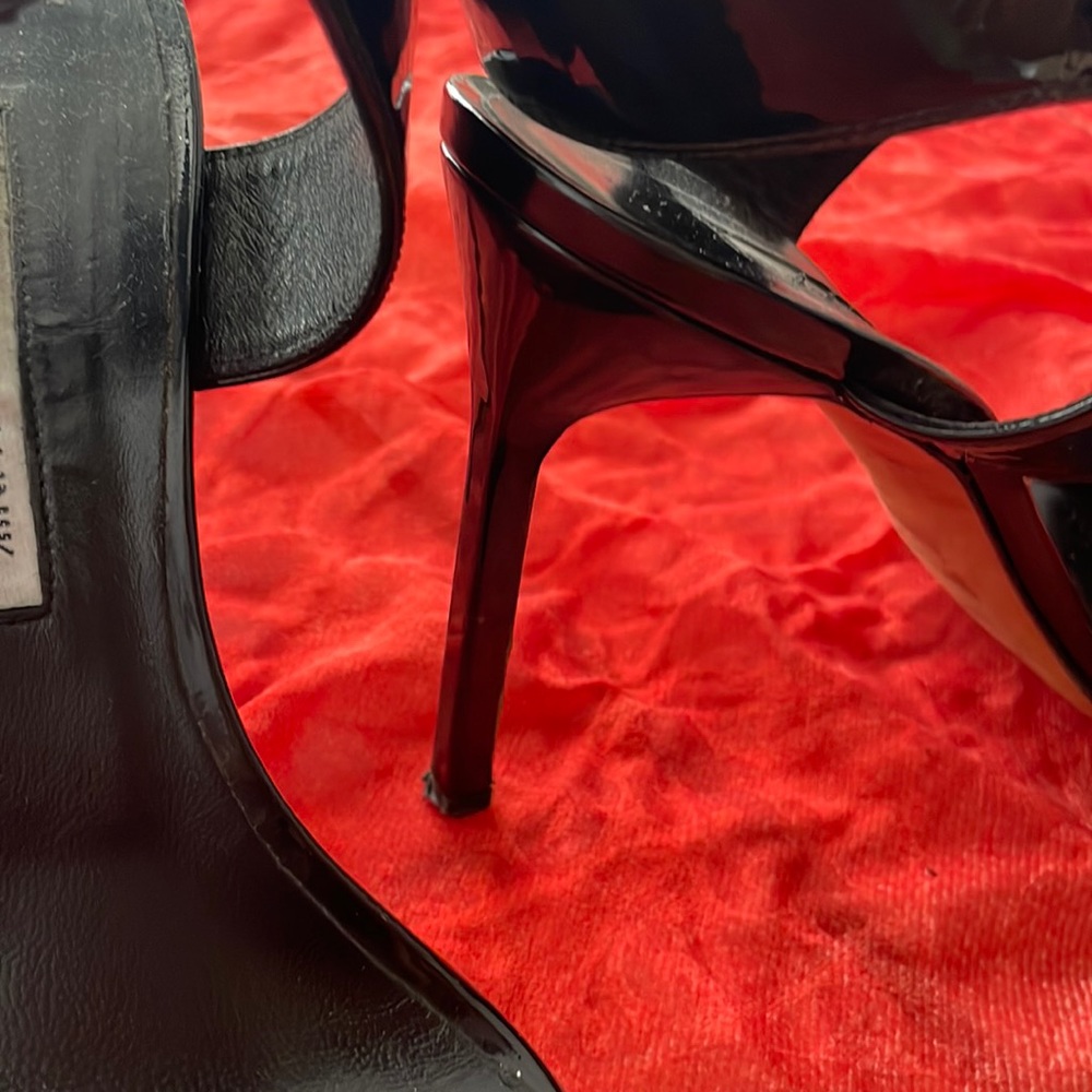 Manolo Blahnik women open toe high heel sandals shoes - Picture 5 of 6